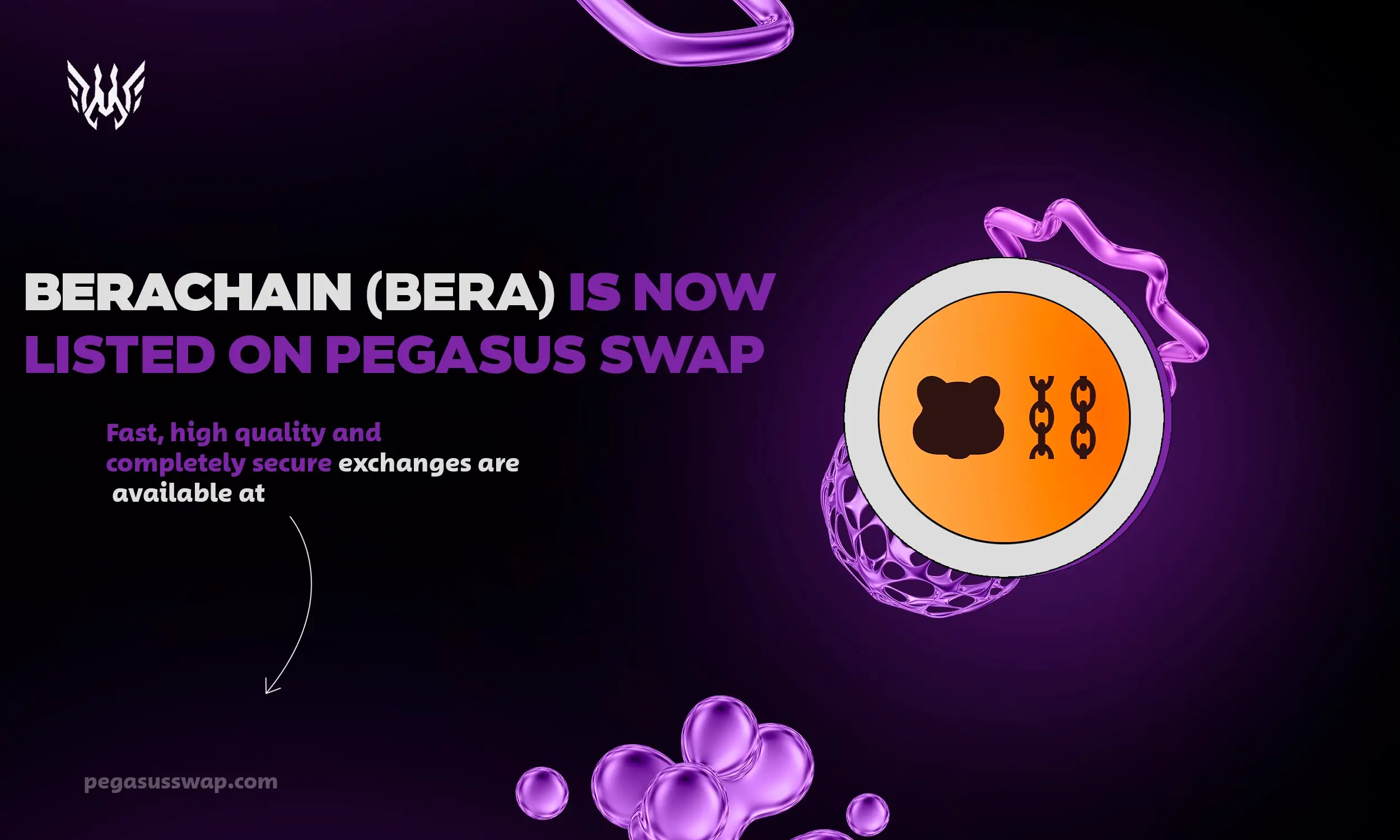 $BERA is now listed on PegasusSwap
