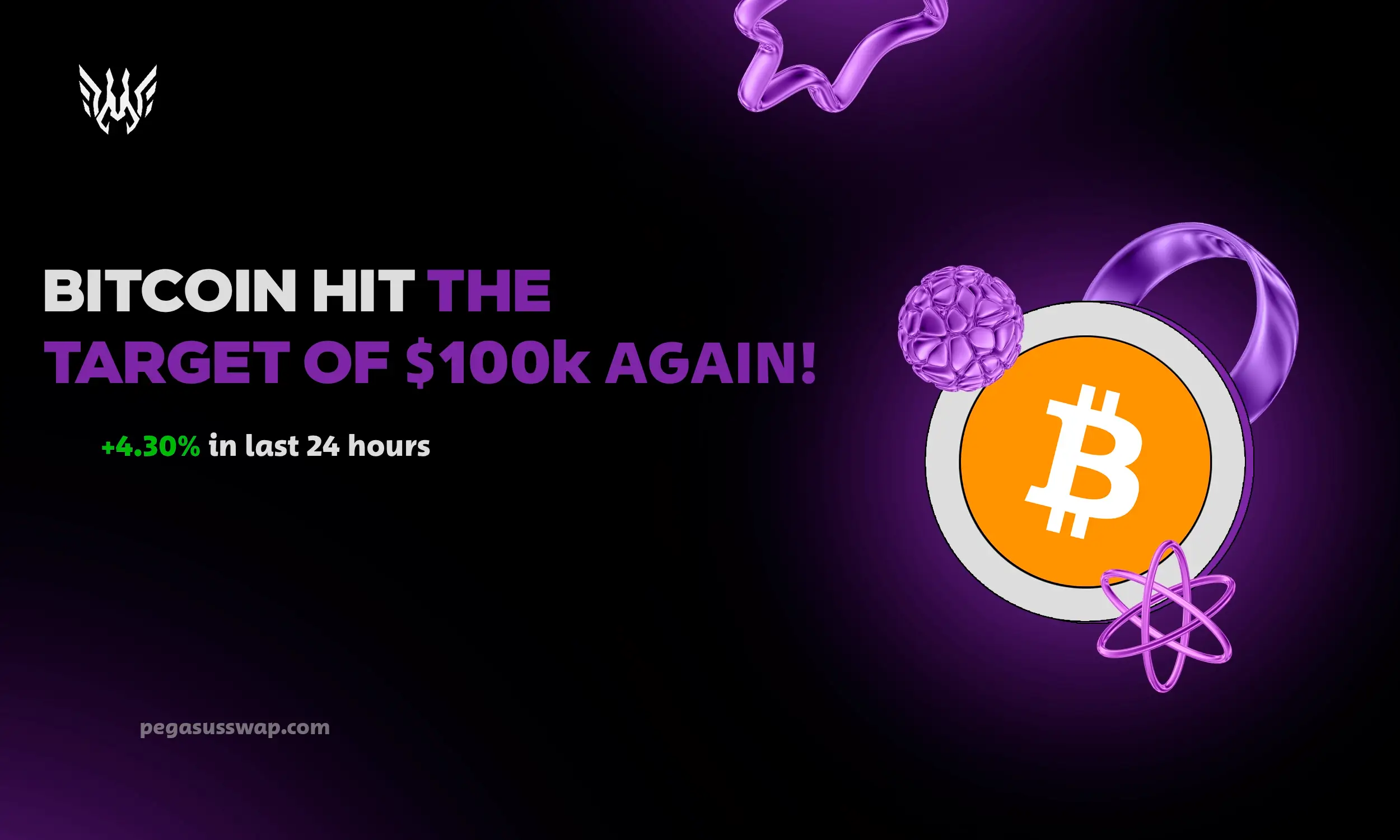 Breaking News! Bitcoin smashes the $100K milestone again!